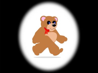 bear walking feature